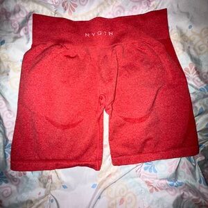 NVGTN Red Athletic Shorts